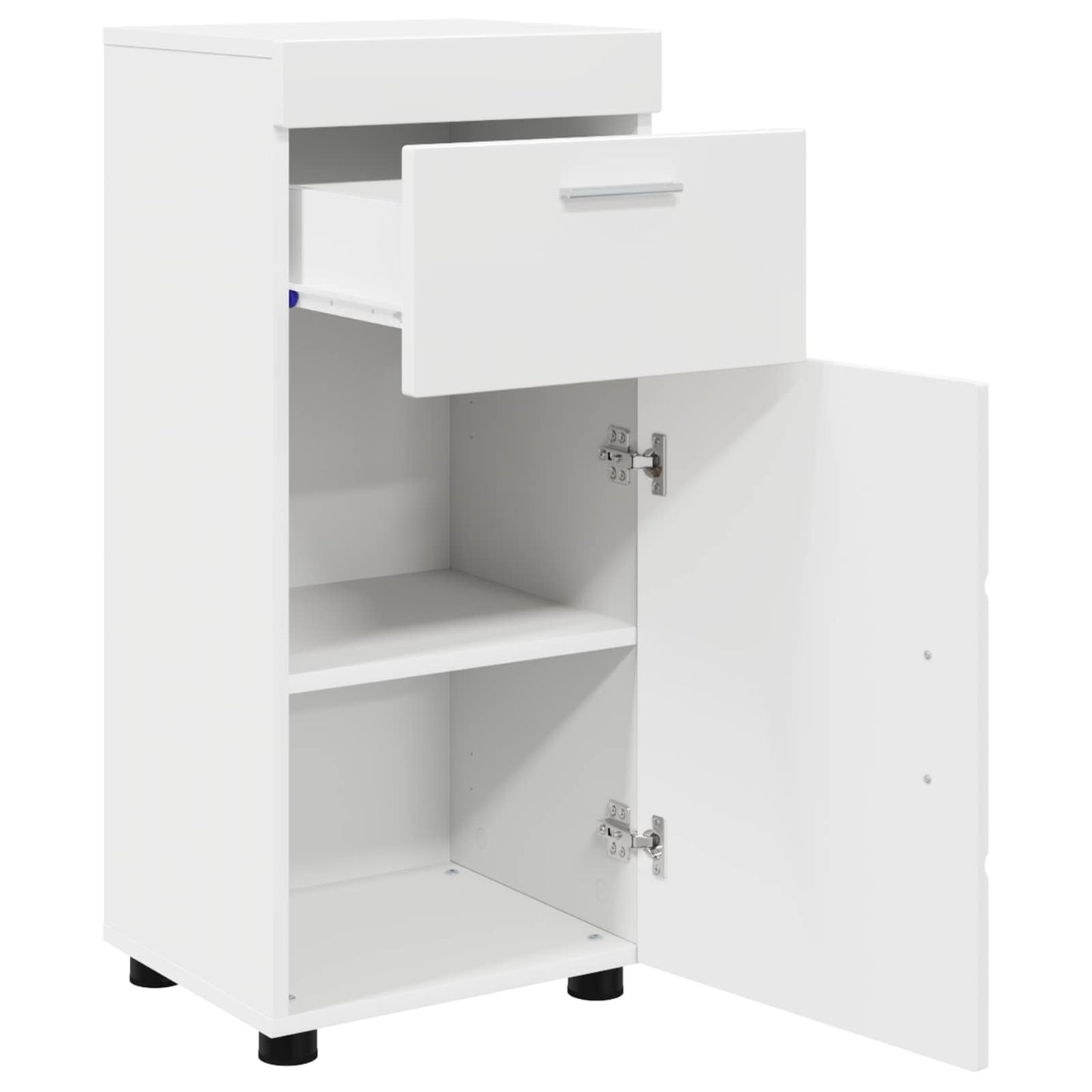 Badezimmerschrank-Set TULUM Weiß 37 x 31,5 x 82 cm