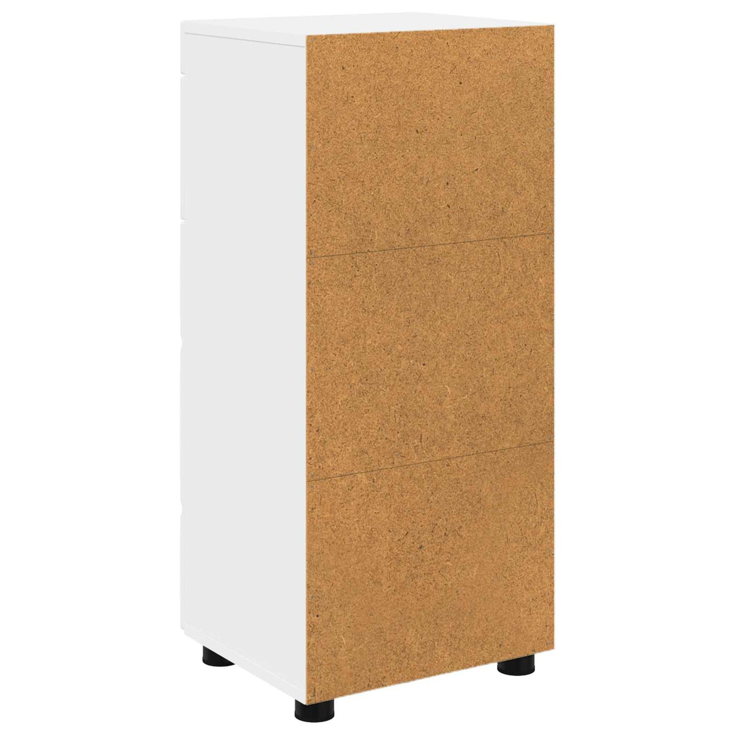 Badezimmerschrank-Set TULUM Weiß 37 x 31,5 x 82 cm