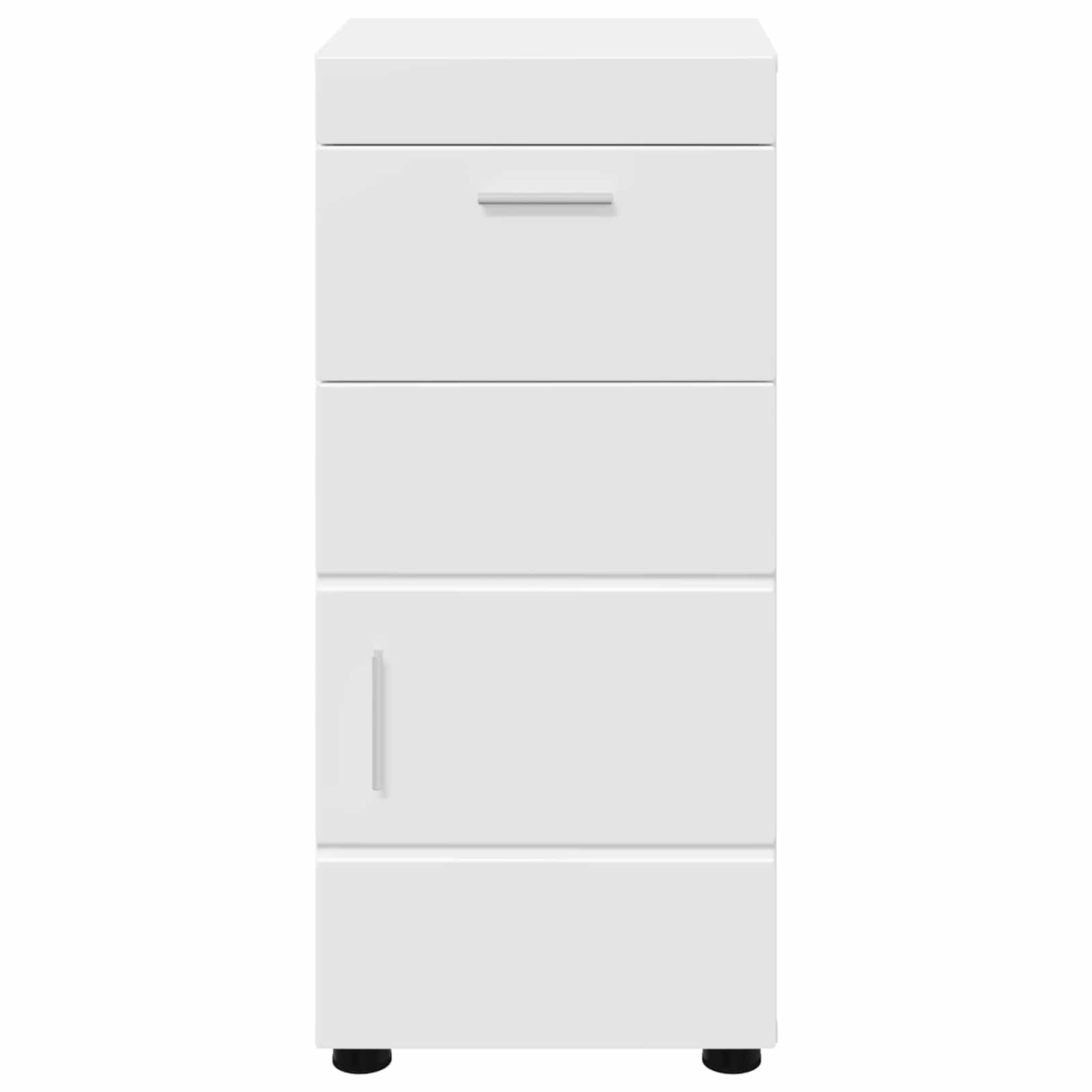 Badezimmerschrank-Set TULUM Weiß 37 x 31,5 x 82 cm