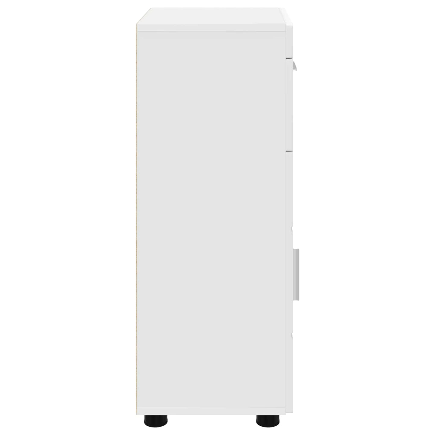Badezimmerschrank-Set TULUM Weiß 37 x 31,5 x 82 cm