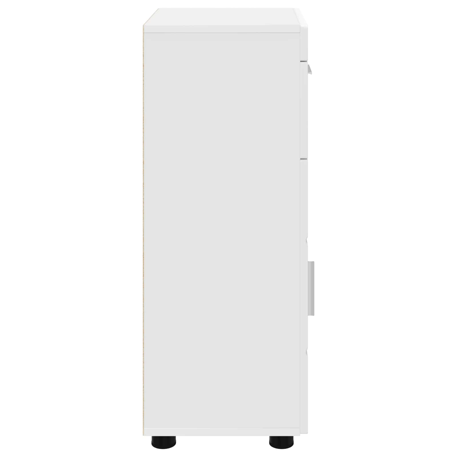 Badezimmerschrank-Set TULUM Weiß 37 x 31,5 x 82 cm
