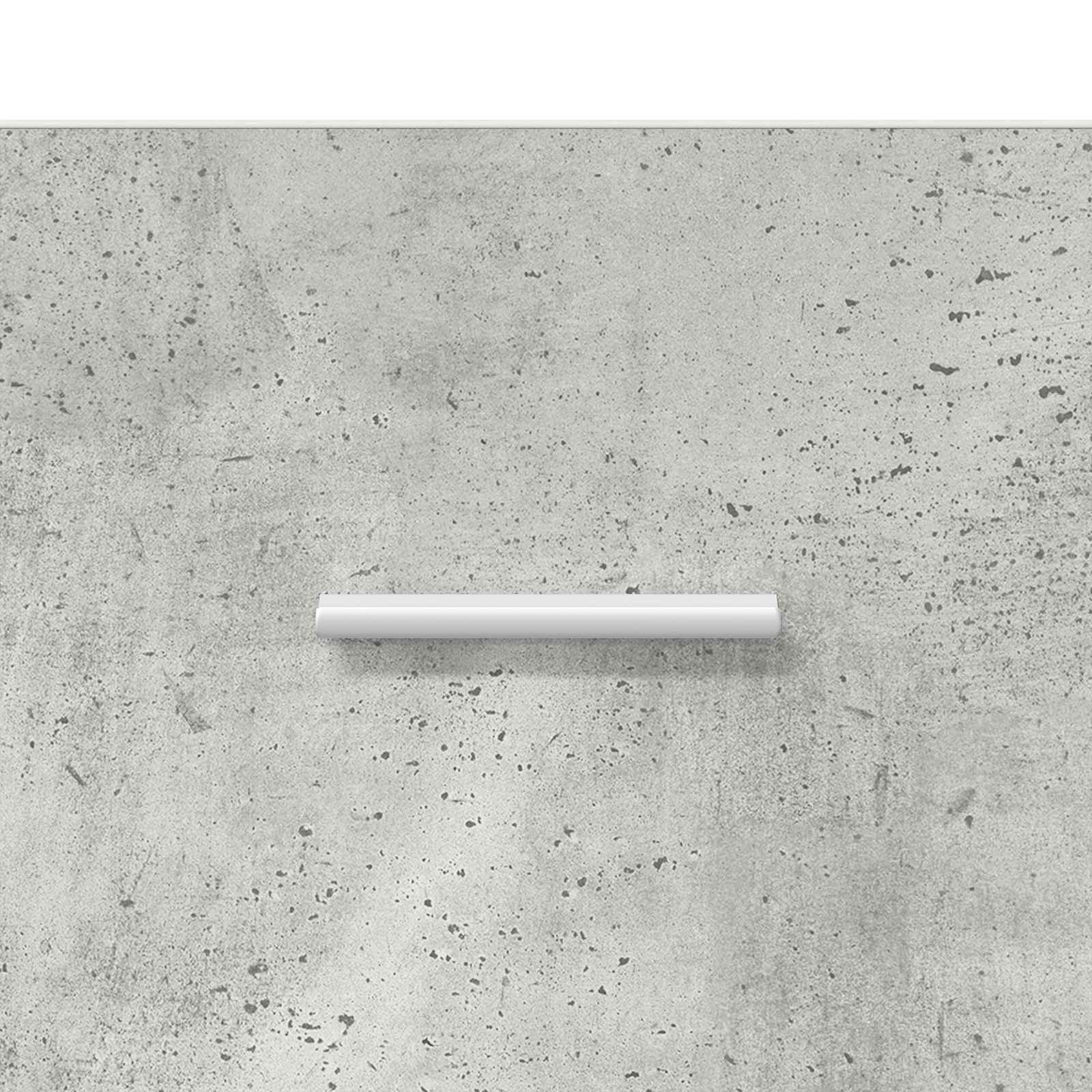 Badezimmerschrank-Set TULUM Beton Grau 37 x 31,5 x 82 cm