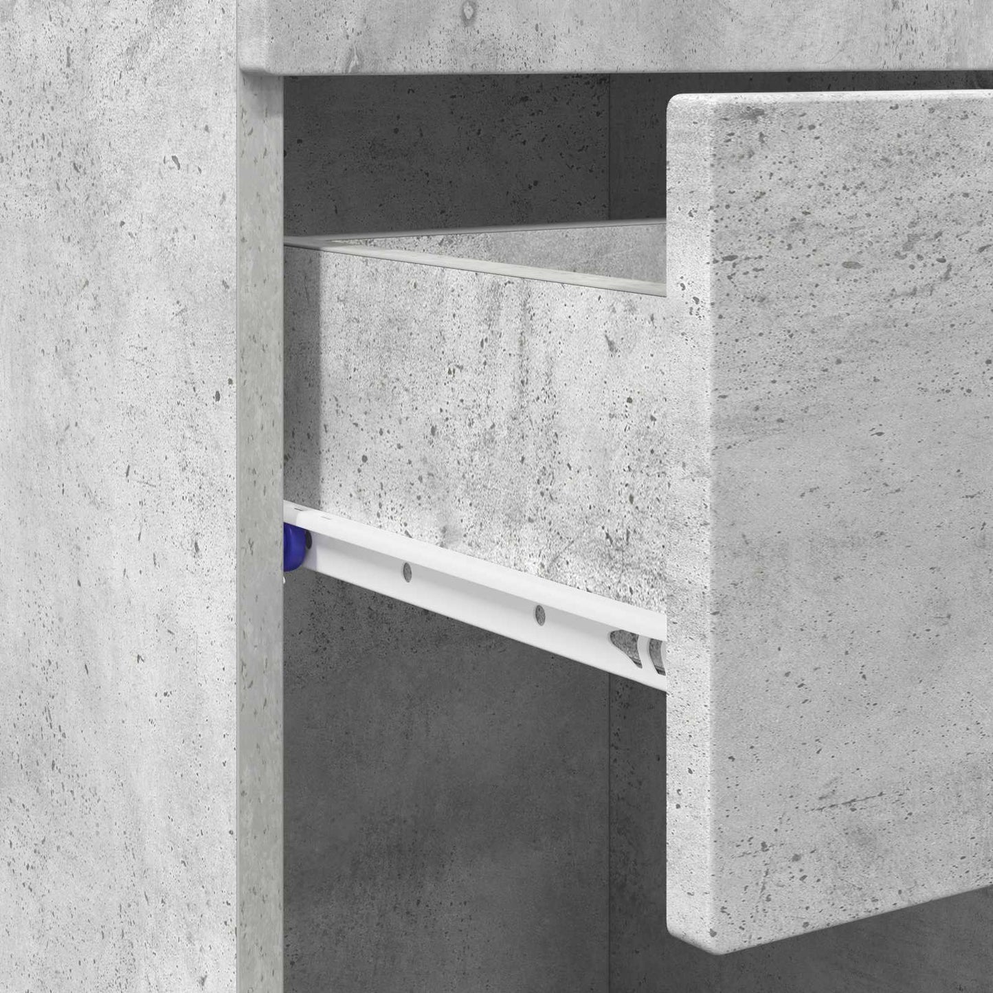 Badezimmerschrank-Set TULUM Beton Grau 37 x 31,5 x 82 cm