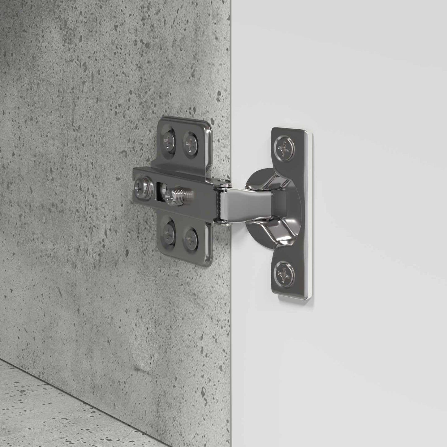 Badezimmerschrank-Set TULUM Beton Grau 37 x 31,5 x 82 cm