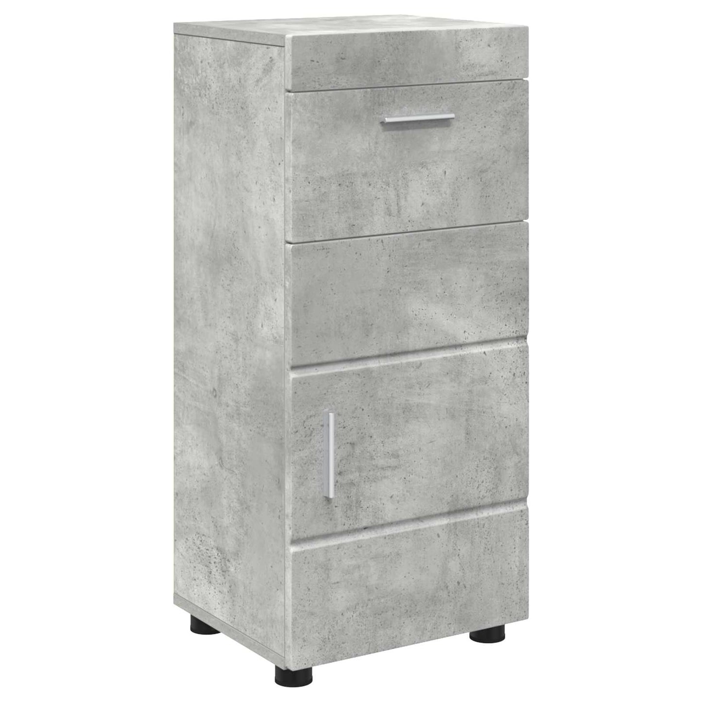 Badezimmerschrank-Set TULUM Beton Grau 37 x 31,5 x 82 cm