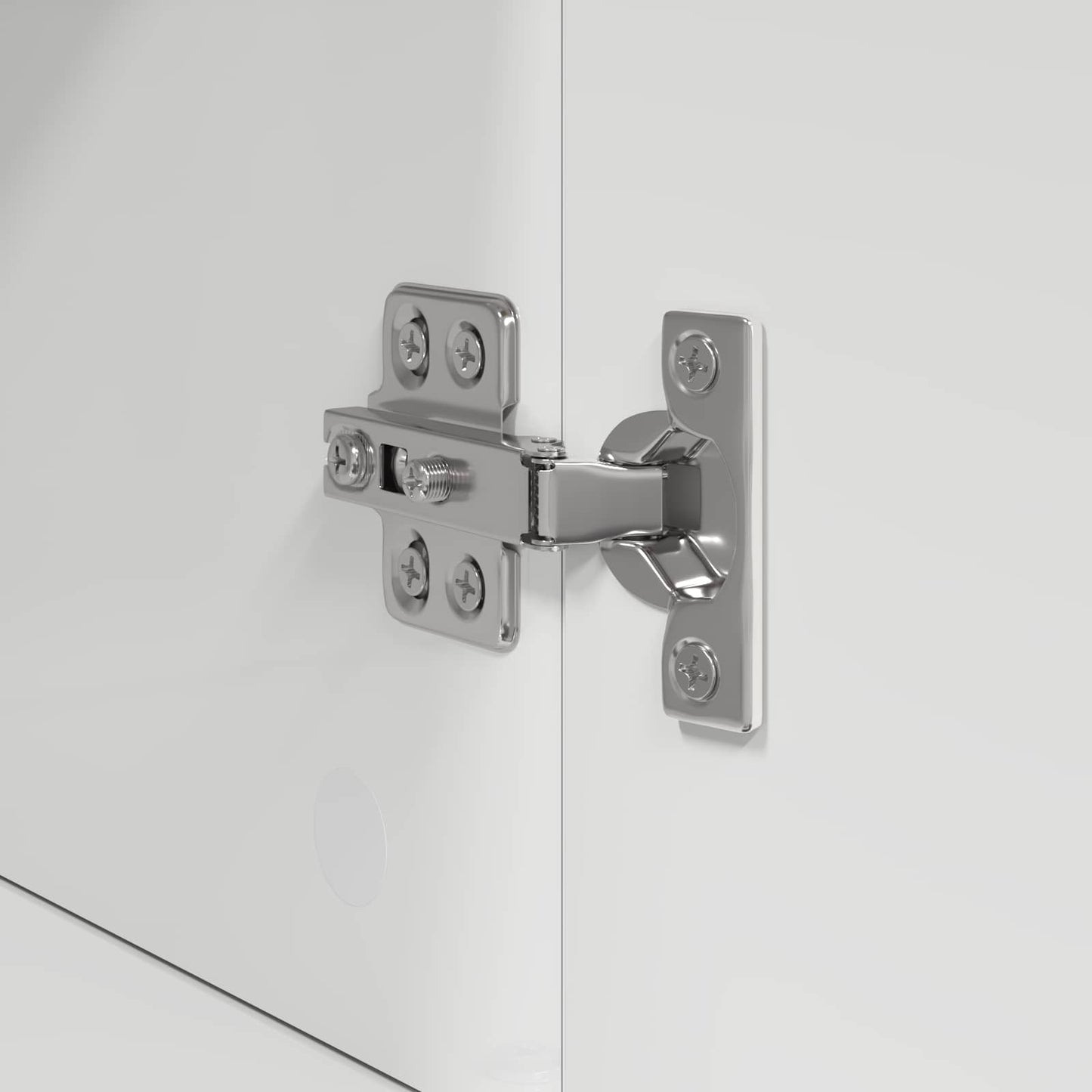 Badezimmerschrank-Set TULUM Hochglanz Weiß 37 x 31,5 x 82 cm