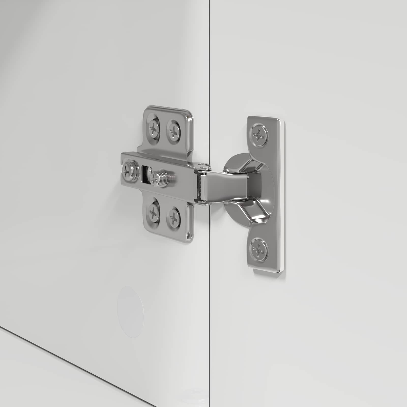Badezimmerschrank-Set TULUM Hochglanz Weiß 37 x 31,5 x 82 cm