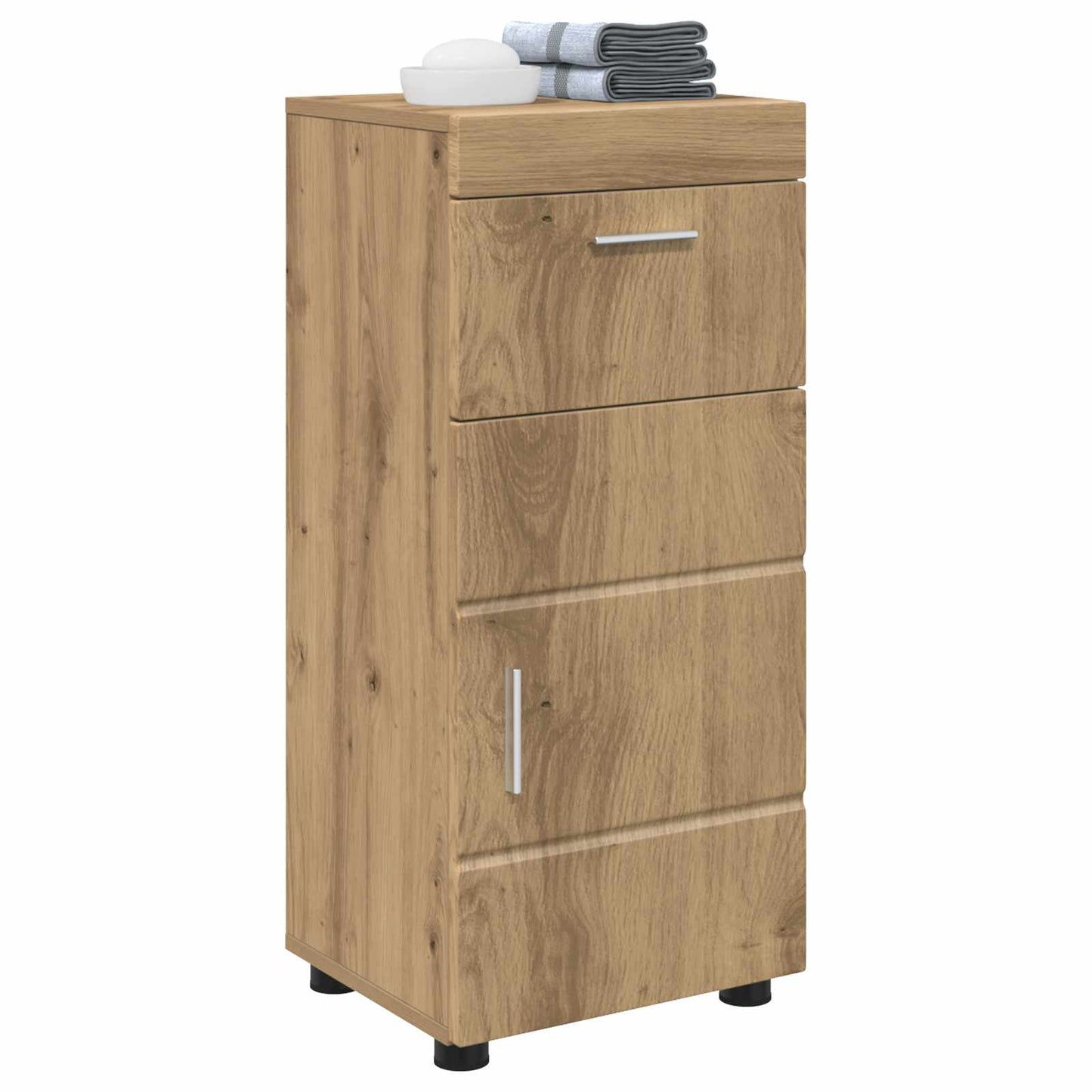 Badezimmerschrank-Set TULUM Artisan-Eiche 37 x 31,5 x 82 cm