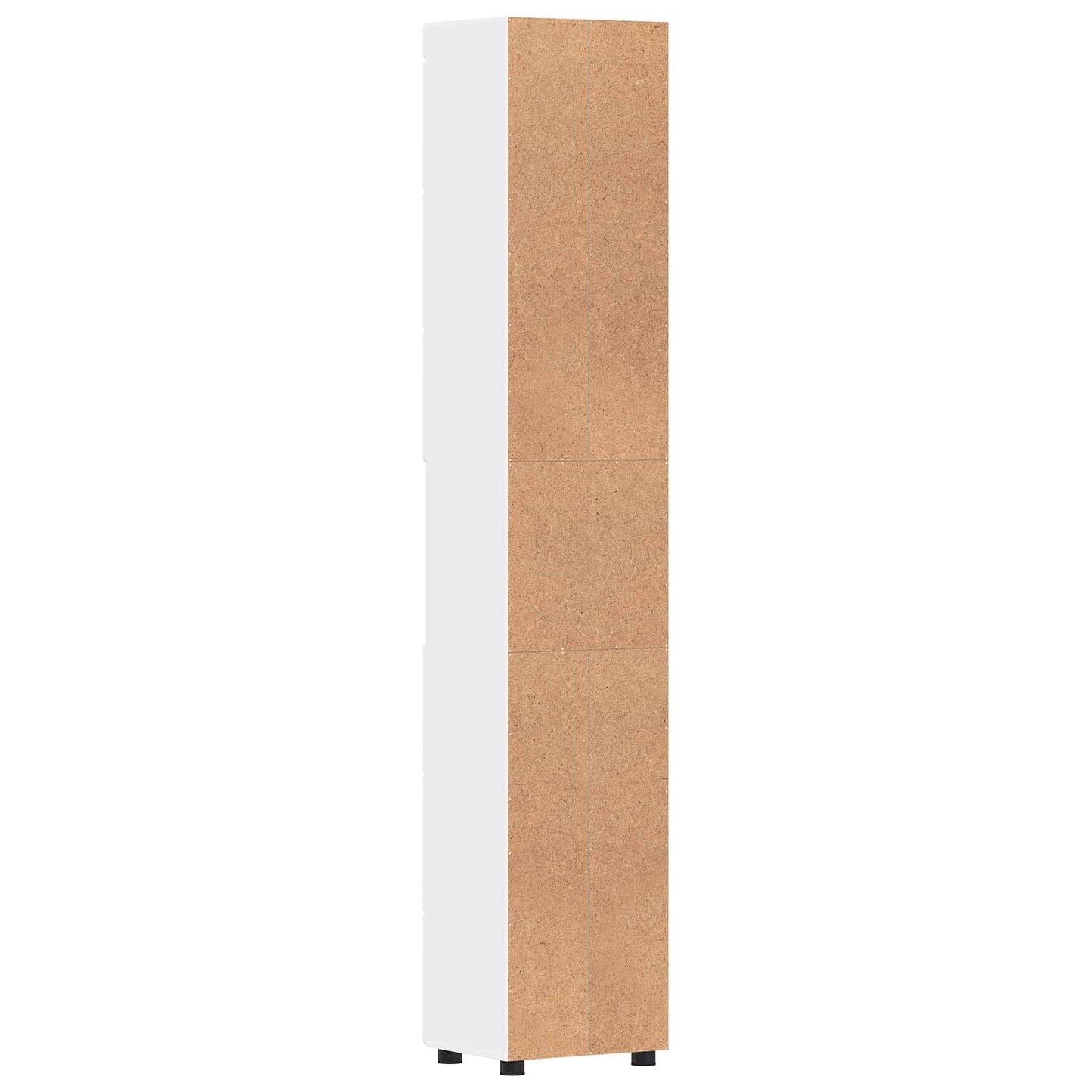 Badezimmerschrank-Set TULUM Weiß 37 x 31,5 x 203 cm