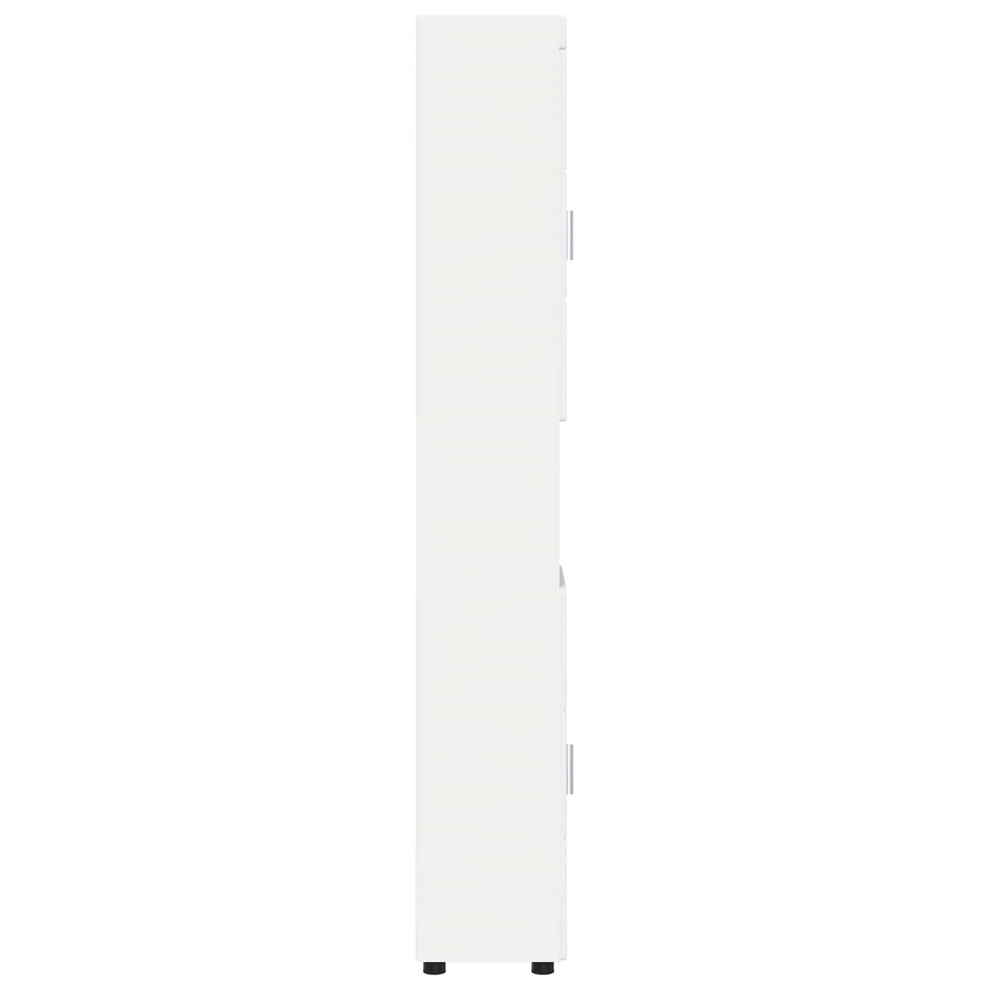 Badezimmerschrank-Set TULUM Weiß 37 x 31,5 x 203 cm
