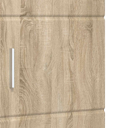 Badezimmerschrank-Set TULUM Sonoma-Eiche 37 x 31,5 x 203 cm