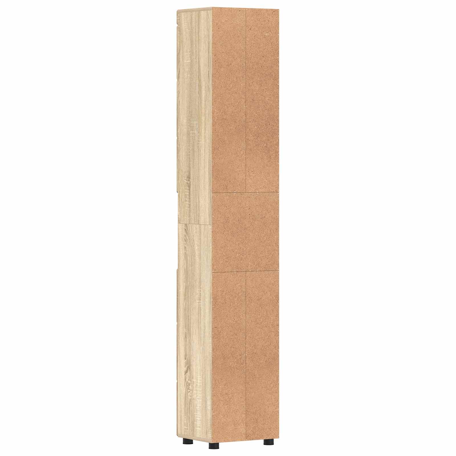 Badezimmerschrank-Set TULUM Sonoma-Eiche 37 x 31,5 x 203 cm