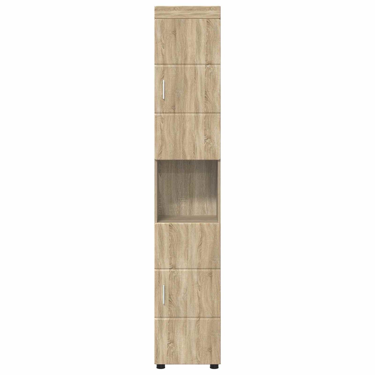 Badezimmerschrank-Set TULUM Sonoma-Eiche 37 x 31,5 x 203 cm
