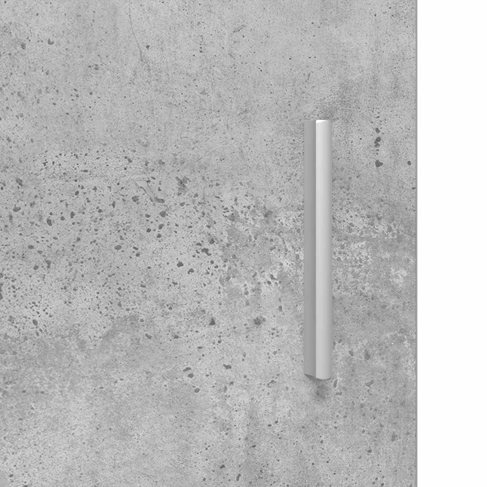 Badezimmerschrank-Set TULUM Beton Grau 37 x 31,5 x 203 cm