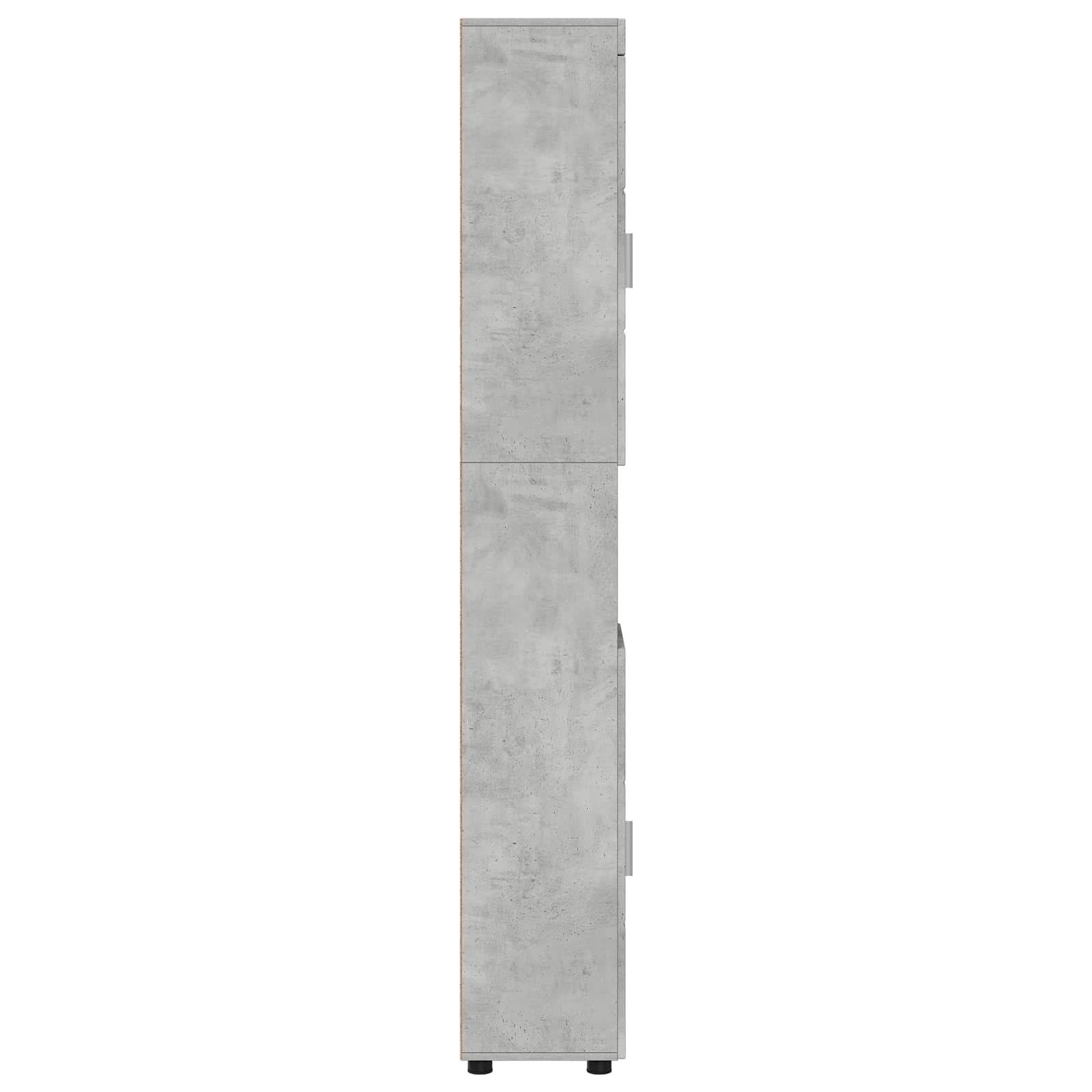 Badezimmerschrank-Set TULUM Beton Grau 37 x 31,5 x 203 cm