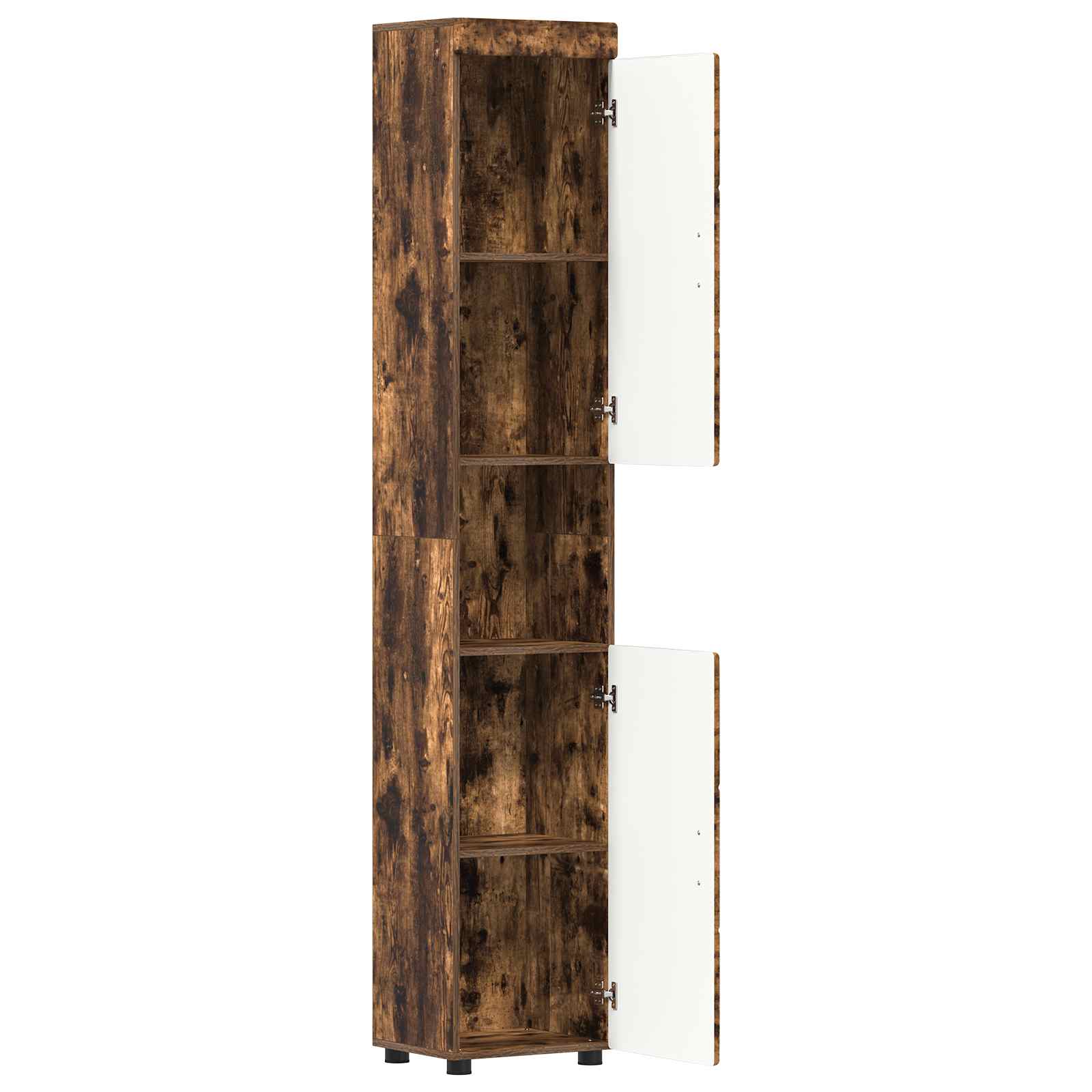 Badezimmerschrank-Set TULUM Geräucherte Eiche