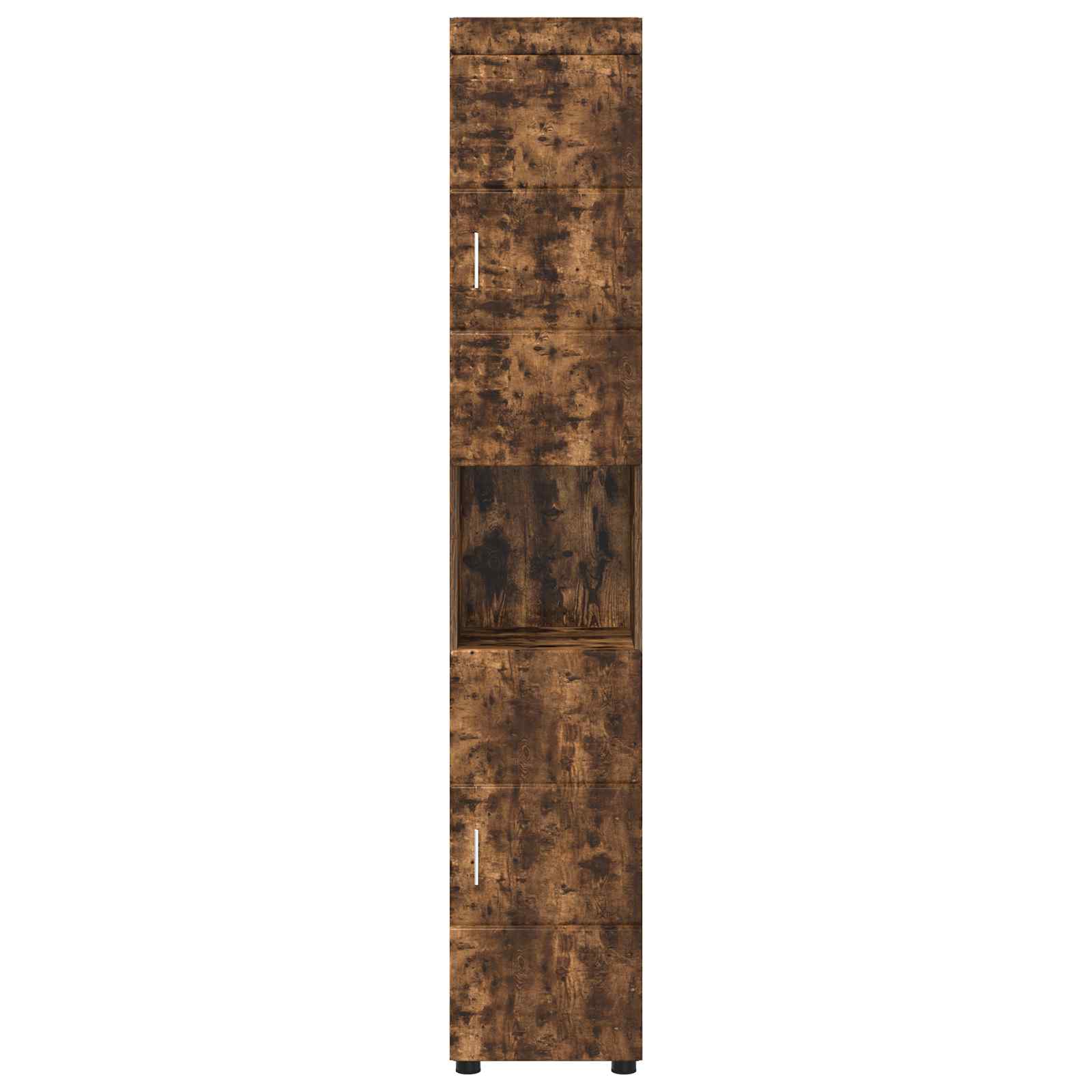 Badezimmerschrank-Set TULUM Geräucherte Eiche