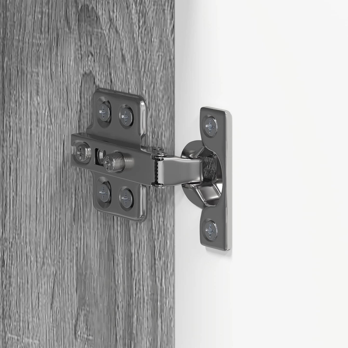 Badezimmerschrank-Set TULUM Graues Sonoma 37 x 31,5 x 203 cm