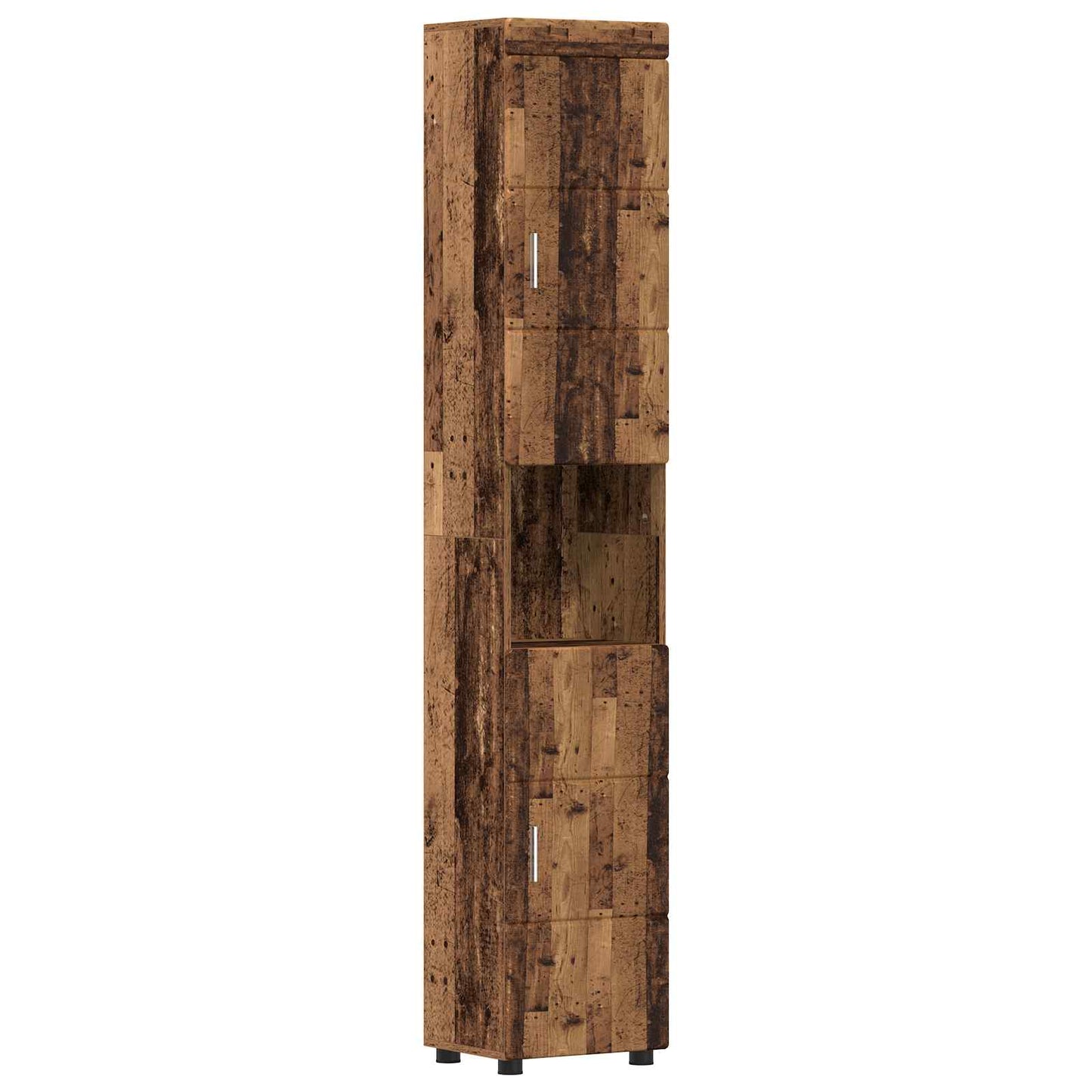 Badezimmerschrank-Set TULUM Altholz 37 x 31,5 x 203 cm