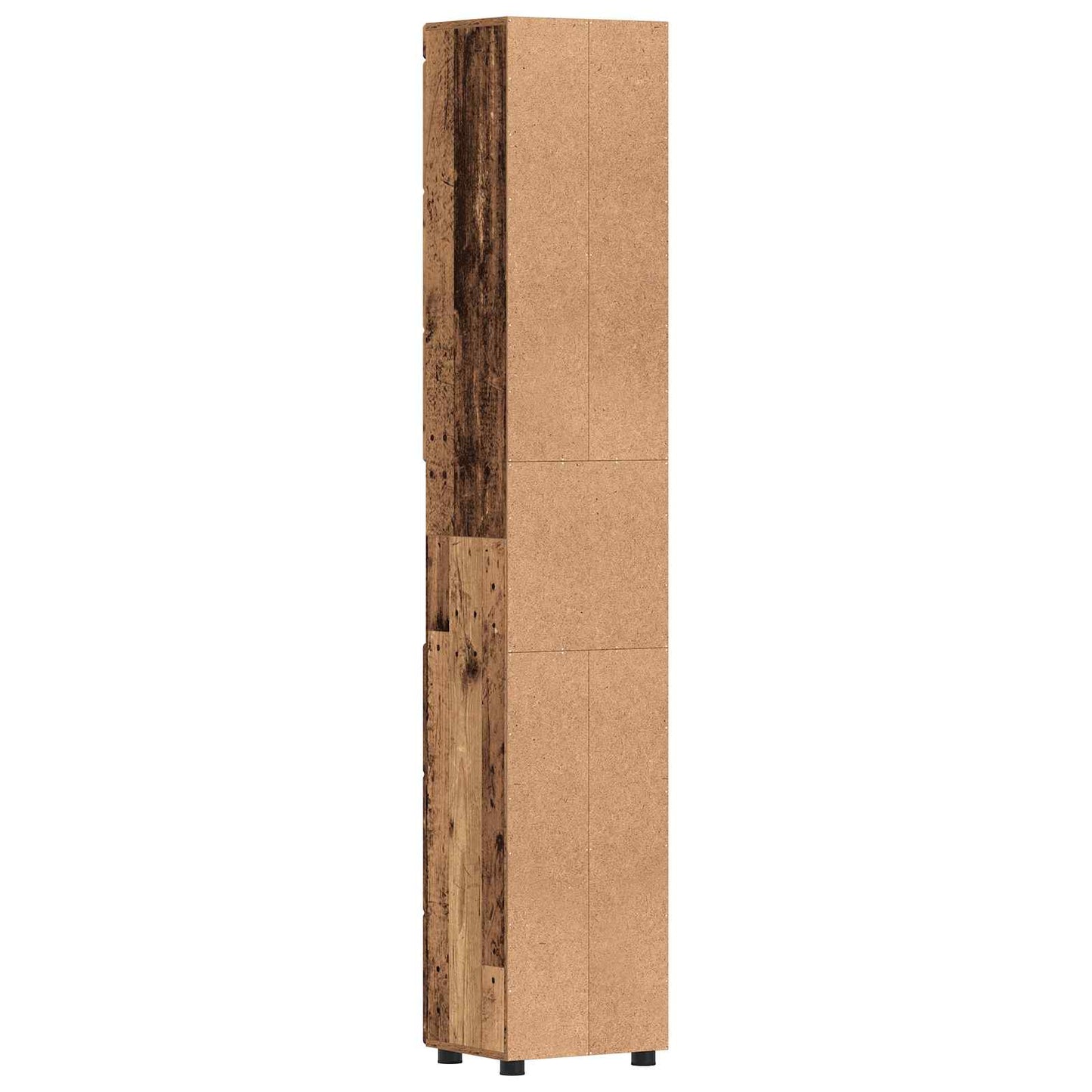 Badezimmerschrank-Set TULUM Altholz 37 x 31,5 x 203 cm