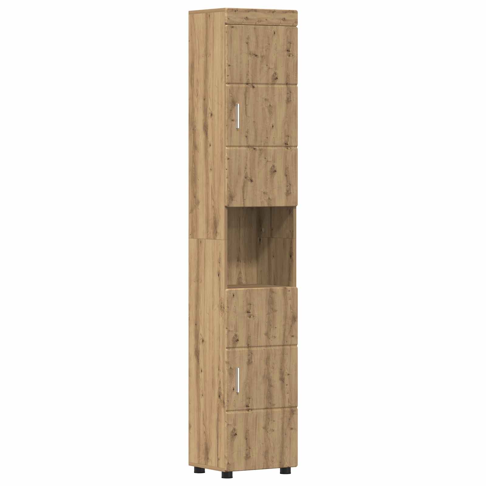 Badezimmerschrank-Set TULUM Artisan-Eiche 37 x 31,5 x 203 cm