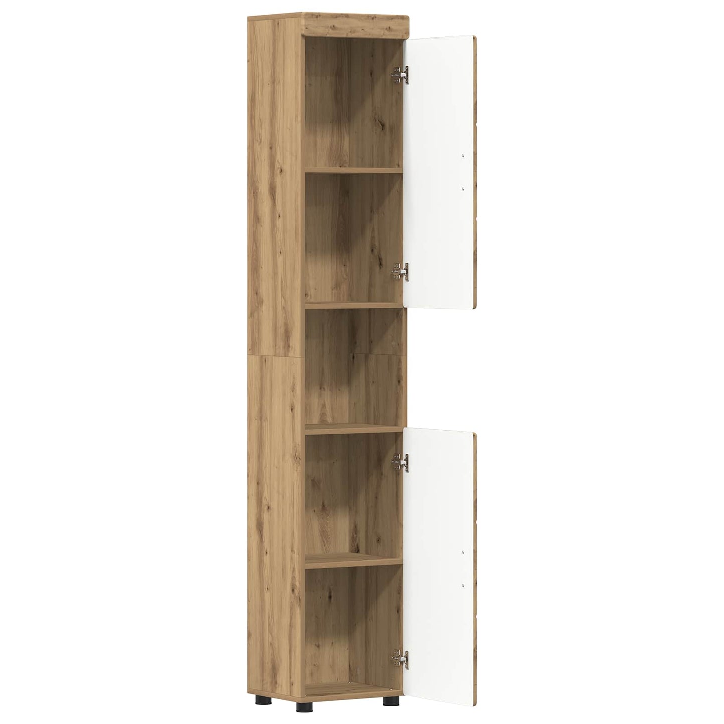 Badezimmerschrank-Set TULUM Artisan-Eiche 37 x 31,5 x 203 cm