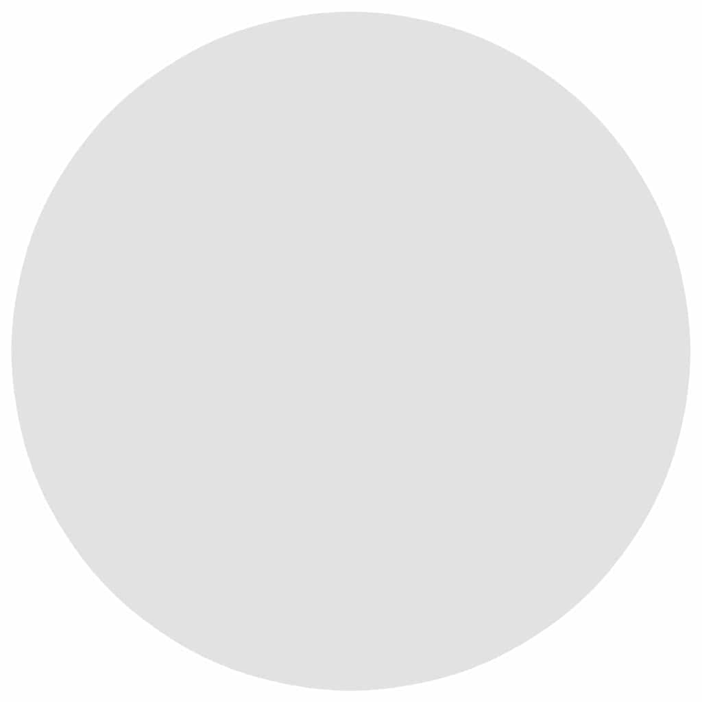 Tischplatte Ø 30 x 1,5 cm Rund Holzwerkstoff Weiß