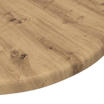 Tischplatte Ø 40 x 1,5 cm Rund Holzwerkstoff Artisan-Eiche