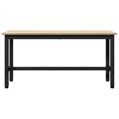Esstischbank Sonoma-Eiche 100 x 32,5 x 48,5 cm
