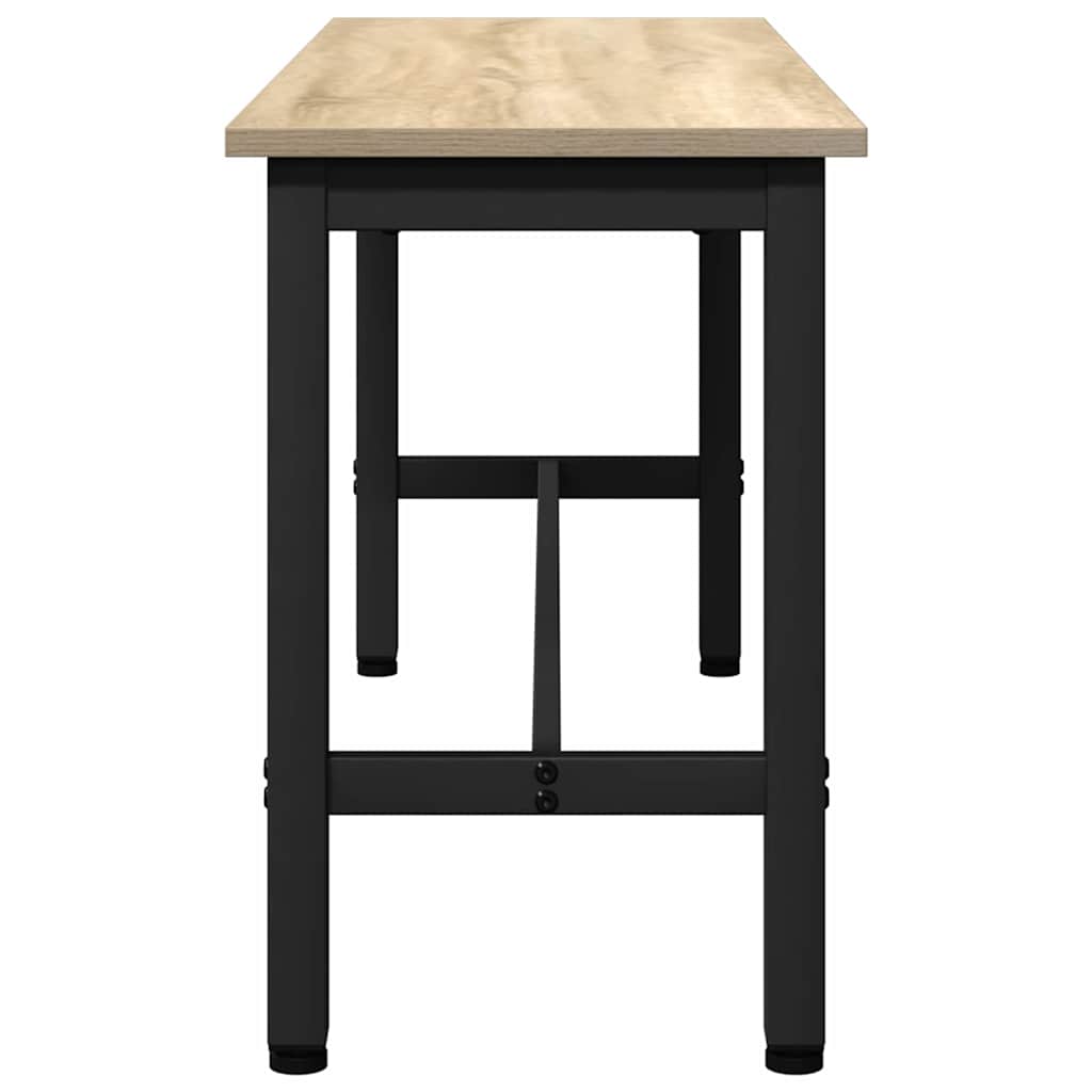 Esstischbank Sonoma-Eiche 100 x 32,5 x 48,5 cm