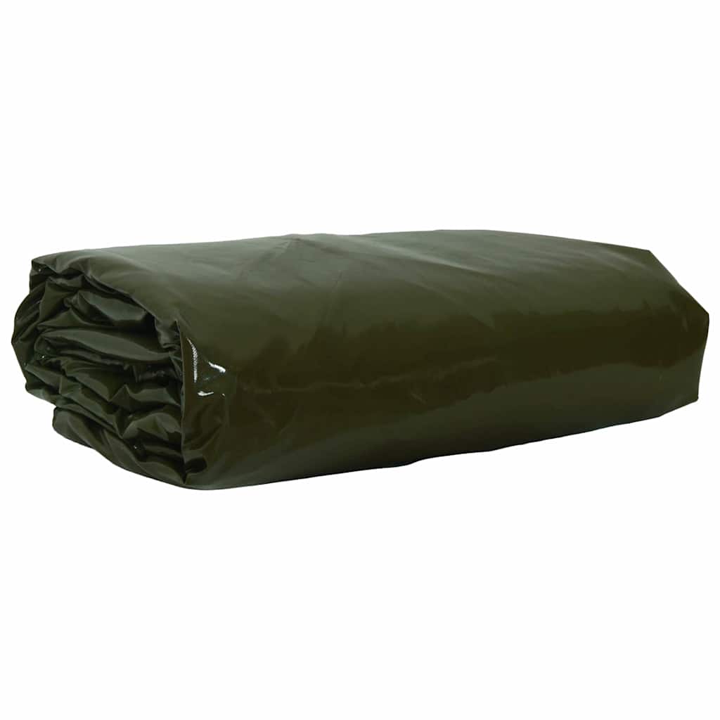 Plane 650g / m² Olivgrün 4 x 8 m Canvas mit PVC-Beschichtung