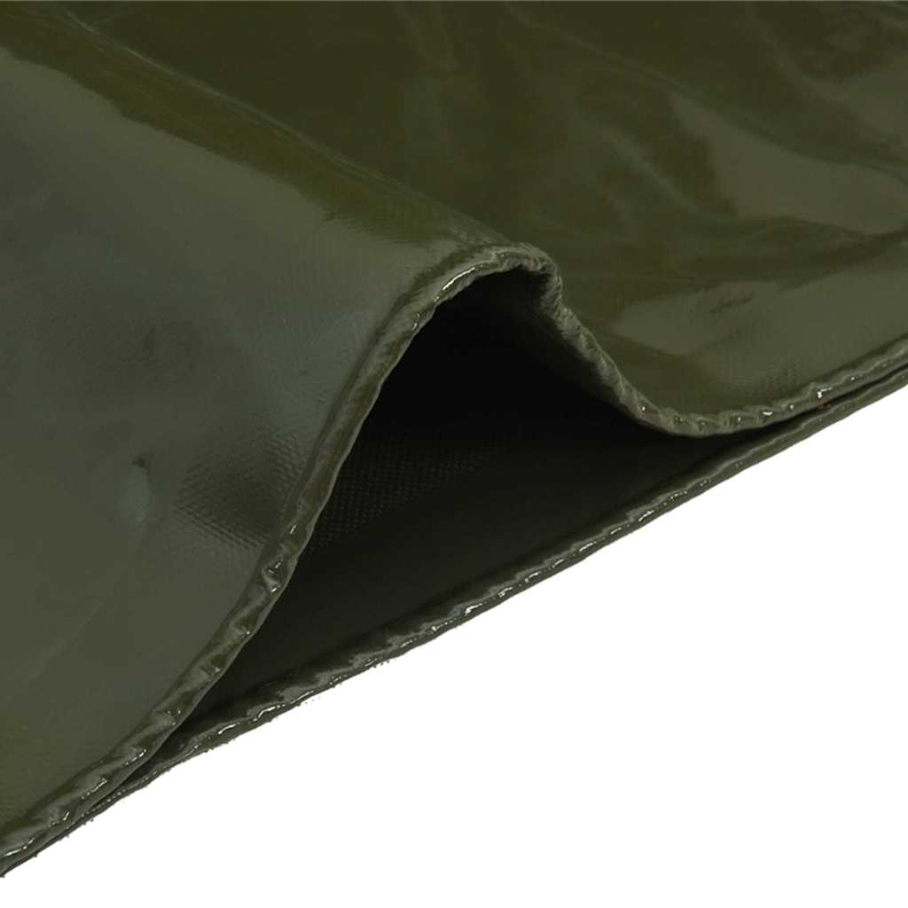 Plane 650g / m² Olivgrün 5 x 8 m Canvas mit PVC-Beschichtung