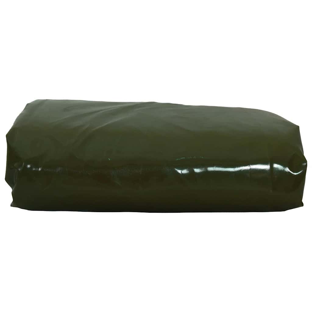 Plane 650g / m² Olivgrün 5 x 8 m Canvas mit PVC-Beschichtung