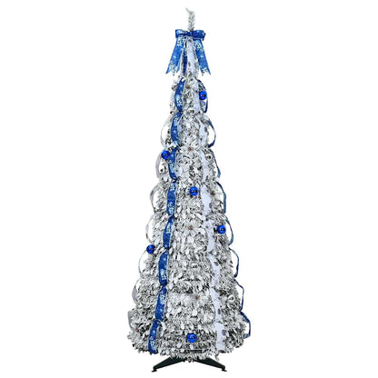 Künstlicher Weihnachtsbaum Weiß 180 cm PVC