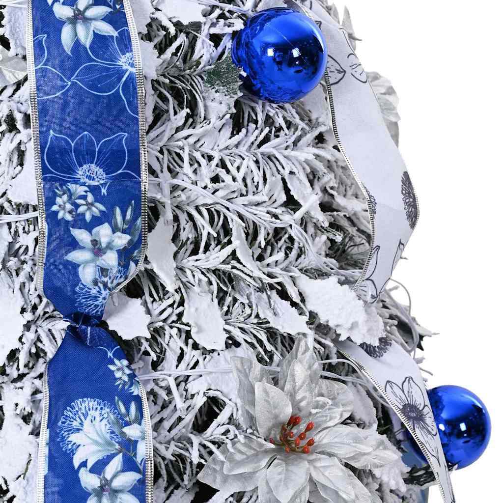 Künstlicher Weihnachtsbaum Weiß 210 cm PVC