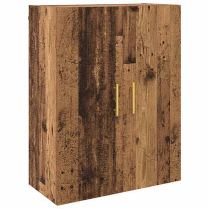 Wandschrank 2 stk. Altholz 69,5 x 34 x 90 cm Holzwerkstoff