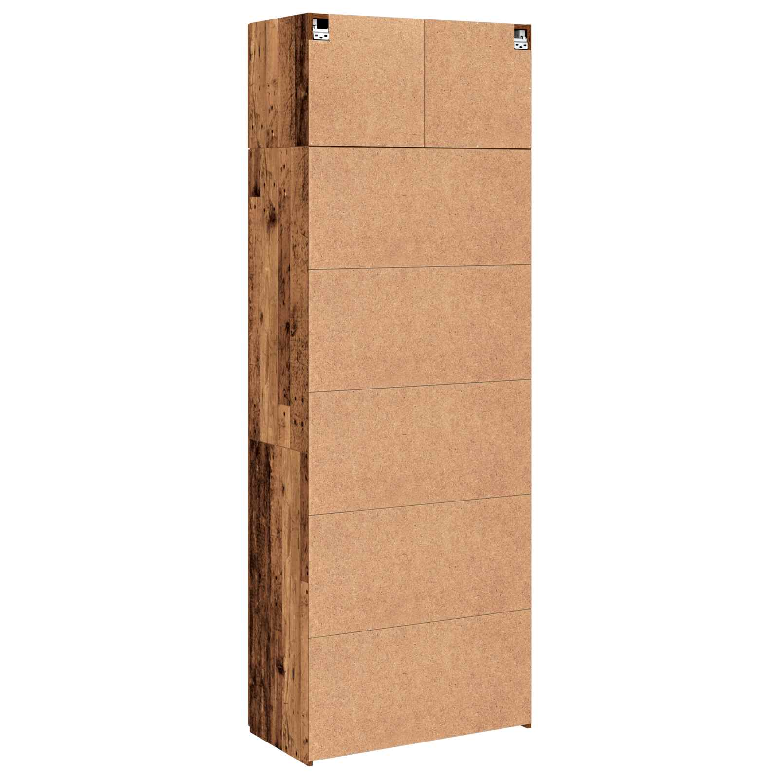 Aufbewahrungsschrank 2 pcs Altholz 80 x 42,5 x 225 cm