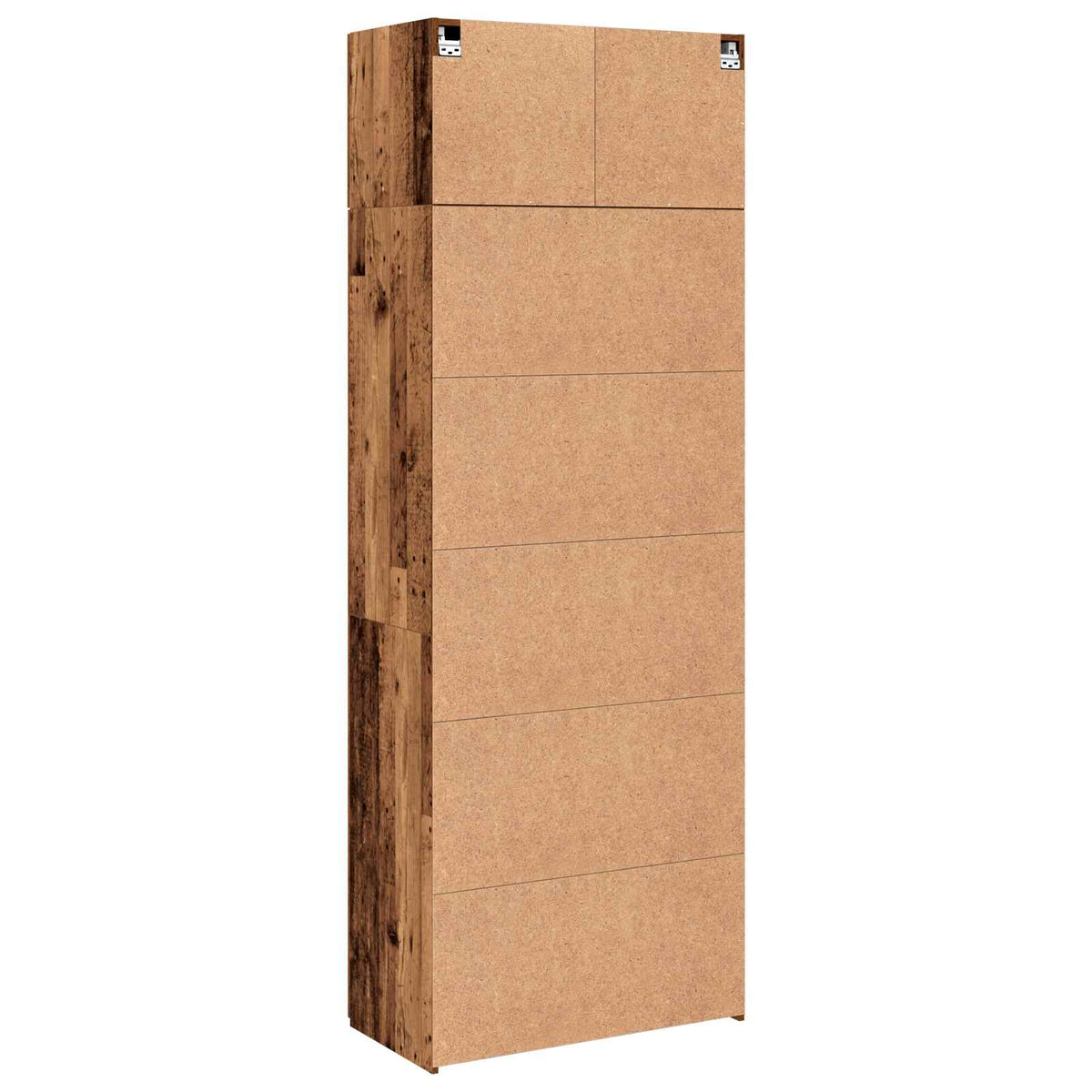 Aufbewahrungsschrank 2 stk. Altholz 80 x 42,5 x 225 cm