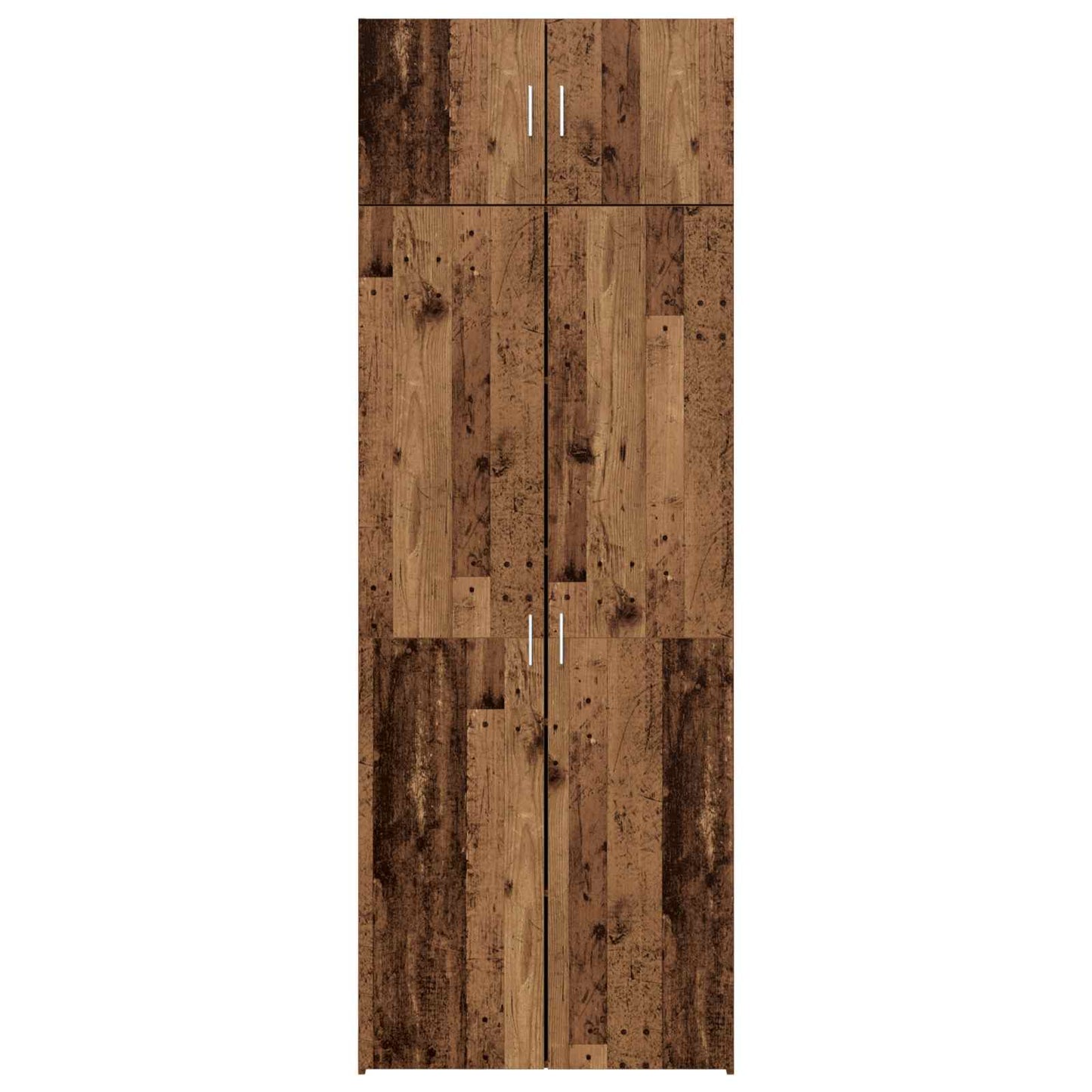 Aufbewahrungsschrank 2 pcs Altholz 80 x 42,5 x 225 cm