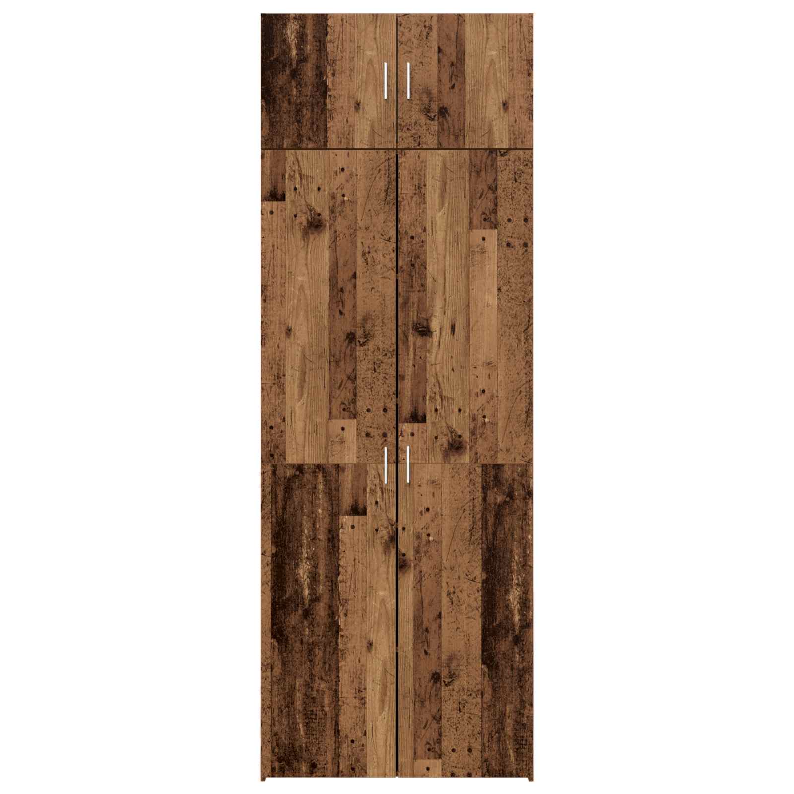 Aufbewahrungsschrank 2 pcs Altholz 80 x 42,5 x 225 cm