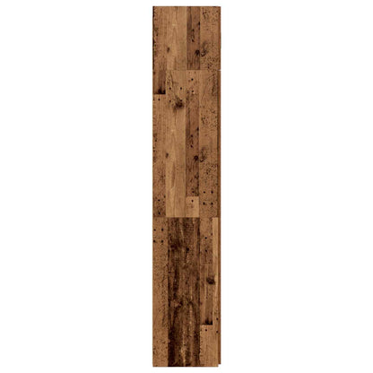Aufbewahrungsschrank 2 stk. Altholz 80 x 42,5 x 225 cm