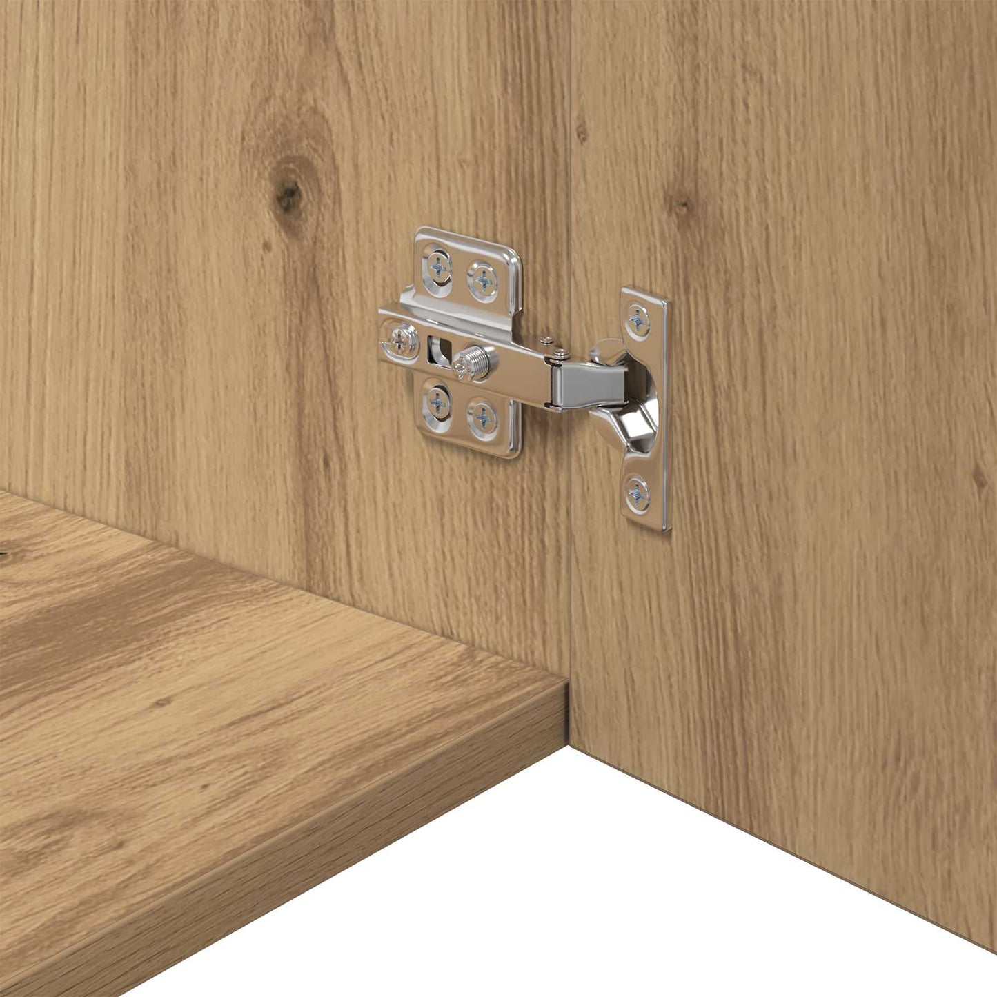 Aufbewahrungsschrank 2 stk. Artisan-Eiche 80 x 42,5 x 225 cm
