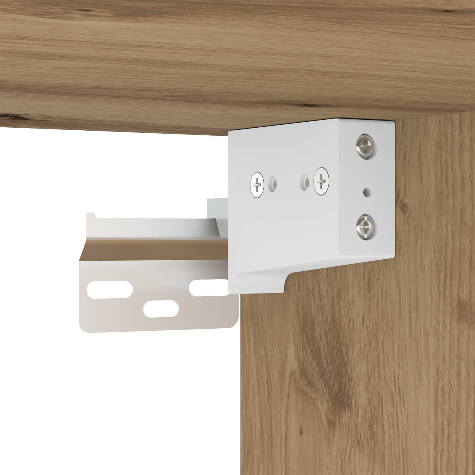 Aufbewahrungsschrank 2 stk. Artisan-Eiche 80 x 42,5 x 225 cm