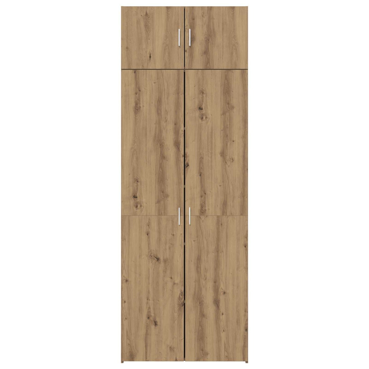 Aufbewahrungsschrank 2 stk. Artisan-Eiche 80 x 42,5 x 225 cm