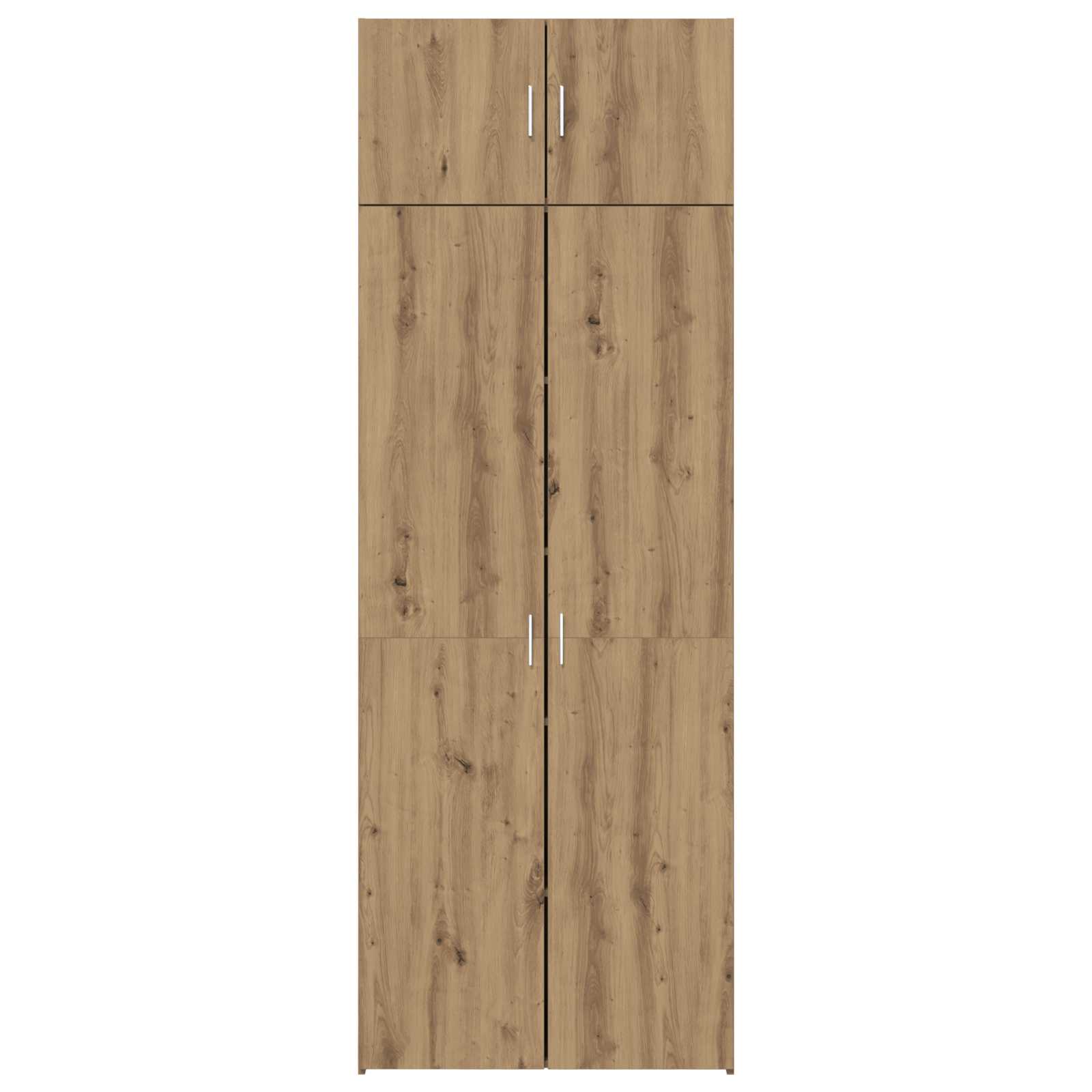 Aufbewahrungsschrank 2 stk. Artisan-Eiche 80 x 42,5 x 225 cm