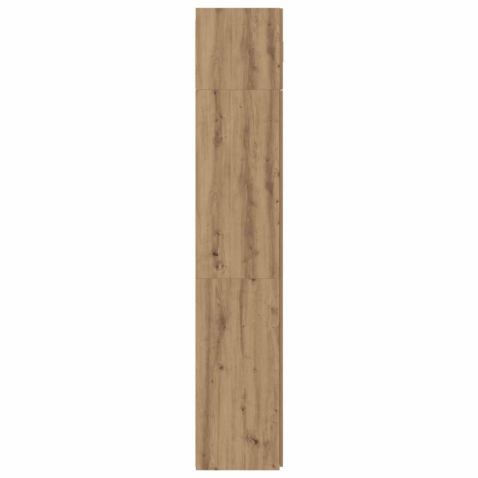 Aufbewahrungsschrank 2 stk. Artisan-Eiche 80 x 42,5 x 225 cm