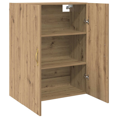 Wandschrank 2 stk. Artisan-Eiche 69,5 x 34 x 90 cm