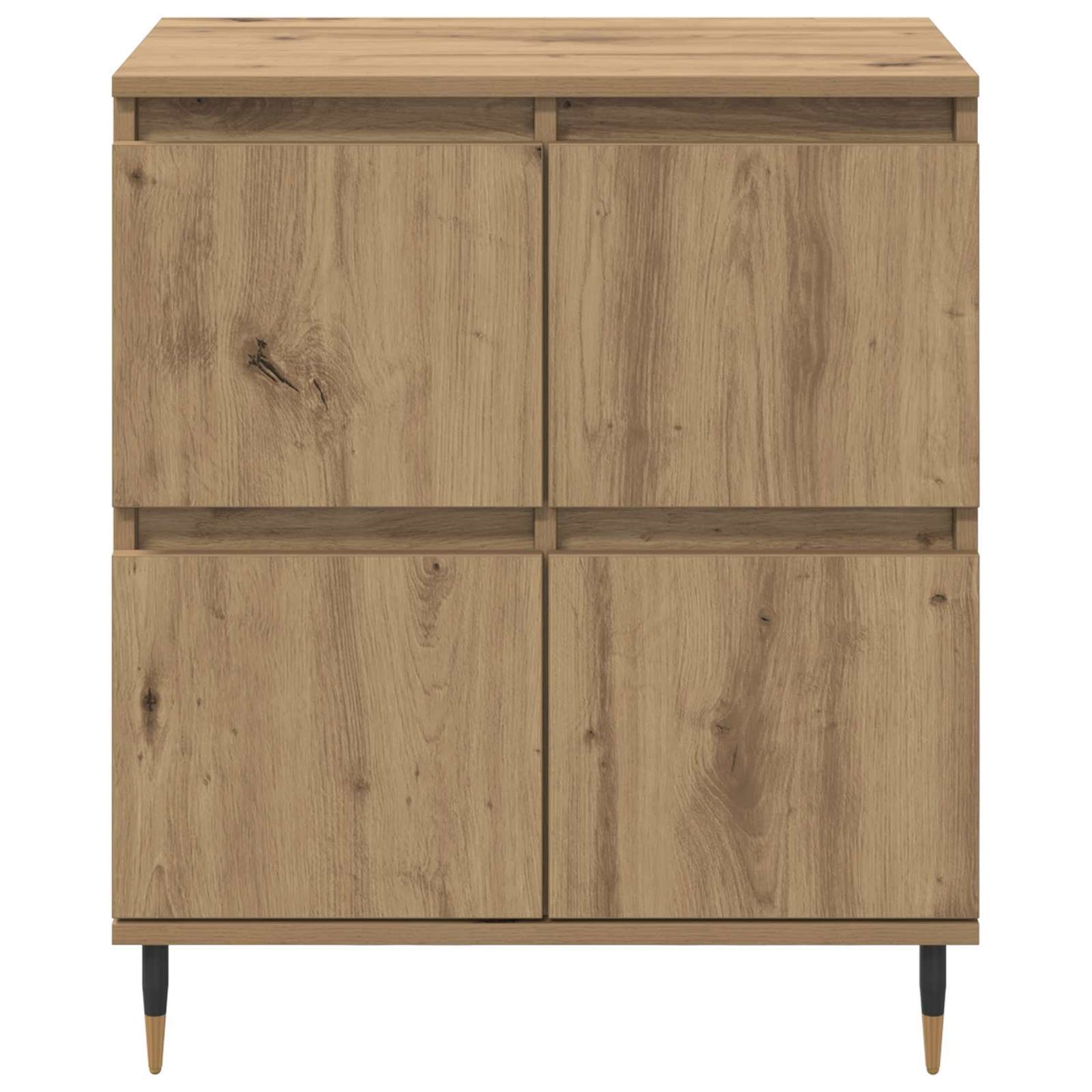 Aufbewahrungsschrank 2 stk. Artisan-Eiche 60 x 35 x 70 cm