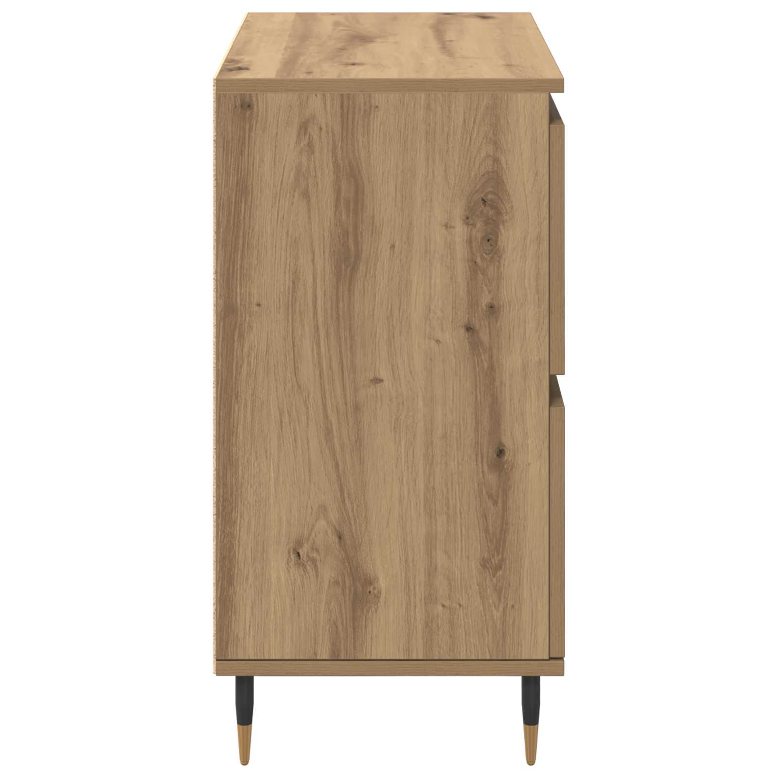 Aufbewahrungsschrank 2 stk. Artisan-Eiche 60 x 35 x 70 cm