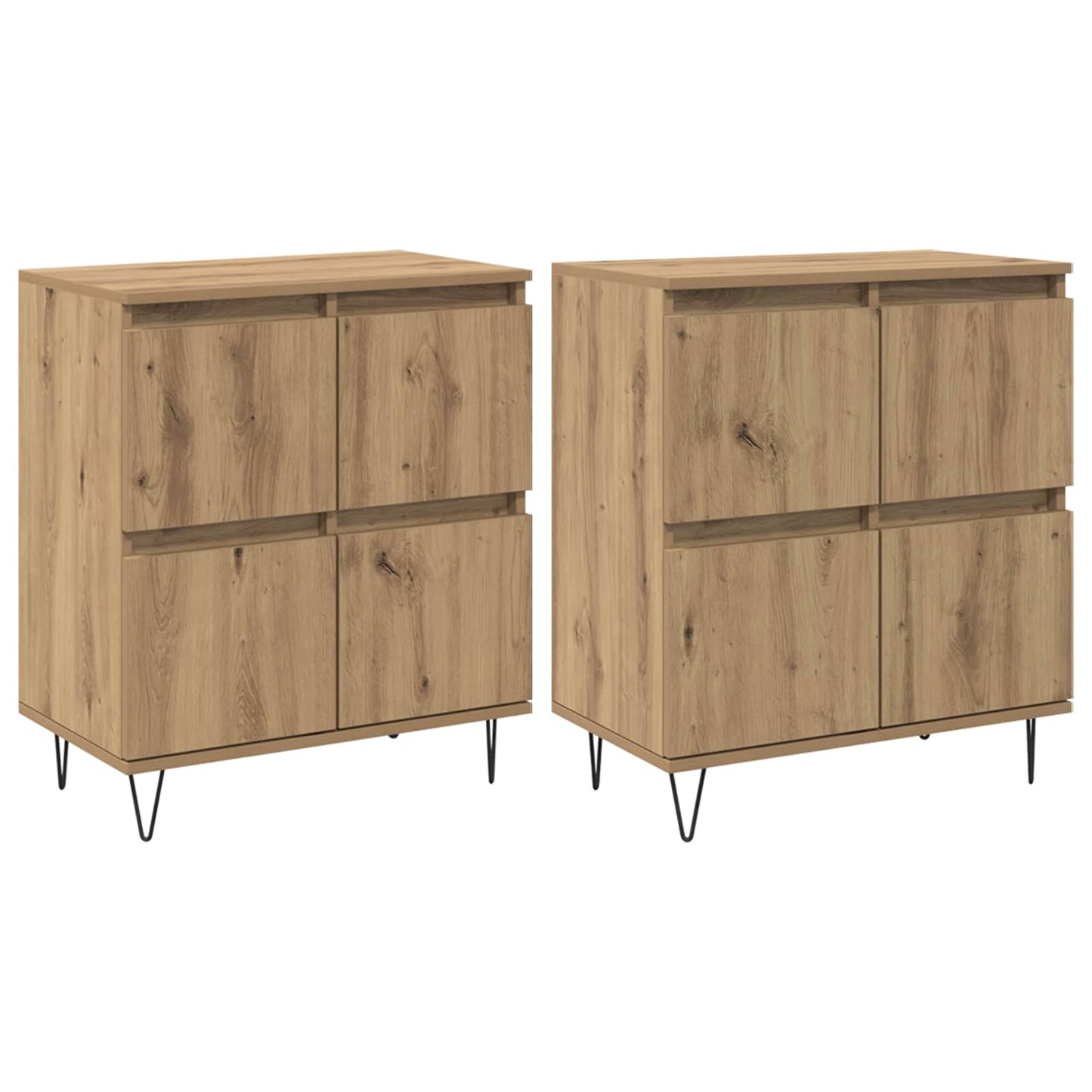 Sideboards 2 pcs Artisan-Eiche